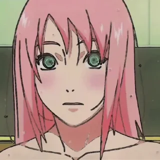 😸 emoji Sakura haruno|| Yuanita mon Telegram sticker 12 of 34