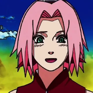 😸 emoji Sakura haruno|| Yuanita mon Telegram sticker 24 of 34