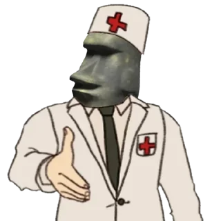 🗿 emoji onkar_xd moai Telegram sticker 24 of 65