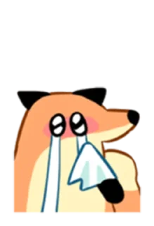 🤧 emoji 狐狐好朋友 Telegram sticker 8 of 40