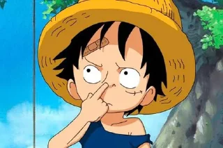 😒 emoji One Piece Telegram sticker 12 of 71