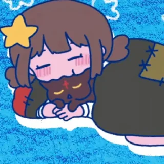 😋 emoji @sticker_freehk ED-この素晴らしい世界に爆焔を Telegram sticker 7 of 18
