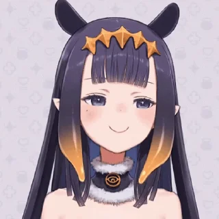 Sticker from Hololive Animated