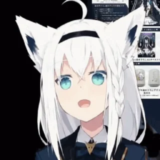Sticker from Hololive Animated