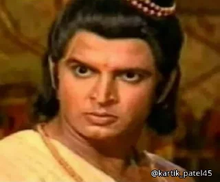 😡 emoji रामायण by @RohitSharma ❤️. Telegram sticker 24 of 45