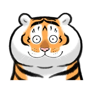 🐯 emoji 猛虎下山 2.0 Telegram sticker 16 of 40