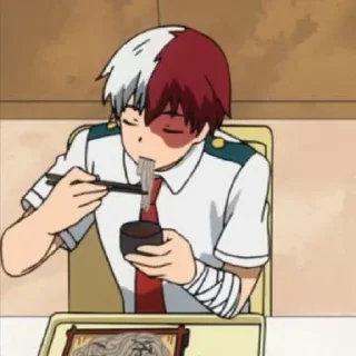 🧊 emoji shoto todoroki @INSCMNIAC Telegram sticker 15 of 50