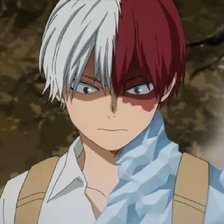 🧊 emoji shoto todoroki @INSCMNIAC Telegram sticker 12 of 50