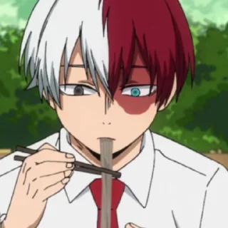 🧊 emoji shoto todoroki @INSCMNIAC Telegram sticker 24 of 50