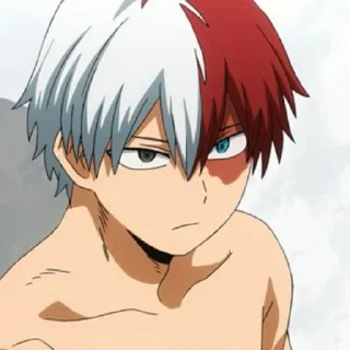 🧊 emoji shoto todoroki @INSCMNIAC Telegram sticker 3 of 50