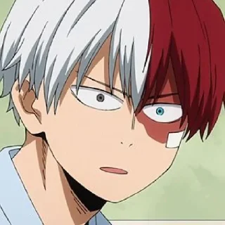 🧊 emoji shoto todoroki @INSCMNIAC Telegram sticker 17 of 50