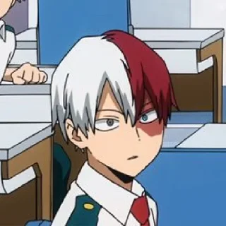 🧊 emoji shoto todoroki @INSCMNIAC Telegram sticker 19 of 50