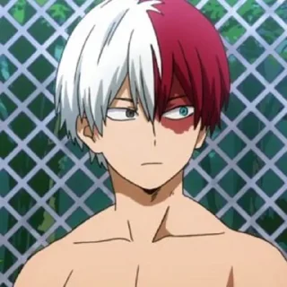 🧊 emoji shoto todoroki @INSCMNIAC Telegram sticker 6 of 50