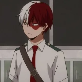 ❄️ emoji Todoroki Shoto Telegram sticker 13 of 120