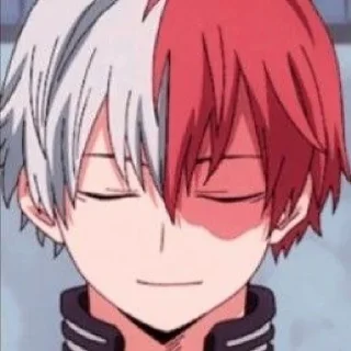 ❄️ emoji Todoroki Shoto Telegram sticker 8 of 78