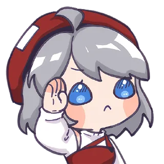 🖖 emoji 星瞳 Telegram sticker 10 of 48