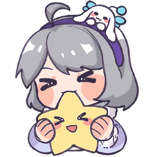 🥰 emoji 星瞳 Telegram sticker 6 of 48