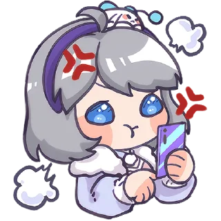🤬 emoji 星瞳 Telegram sticker 14 of 48