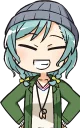 Sticker from Bandori stickers