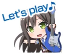 Sticker from Bandori EN stickers
