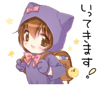 🍀 emoji ⋆ Boy Of A Cat Ear 2 ࿈ @petiteyeux ♡% Telegram sticker 12 of 39