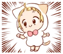 🙃 emoji Boy of a cat ear 4 @bistic Telegram sticker 11 of 40