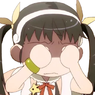 🫡 emoji Monogatari || @anime_sticker_noob Telegram sticker 14 of 80
