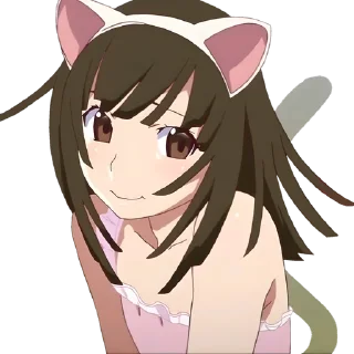 🫡 emoji Monogatari || @anime_sticker_noob Telegram sticker 6 of 80