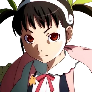 🫡 emoji Monogatari || @anime_sticker_noob Telegram sticker 8 of 80