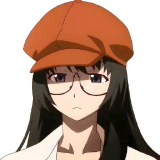 🫡 emoji Monogatari || @anime_sticker_noob Telegram sticker 23 of 80