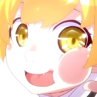 🫡 emoji Monogatari || @anime_sticker_noob Telegram sticker 16 of 80