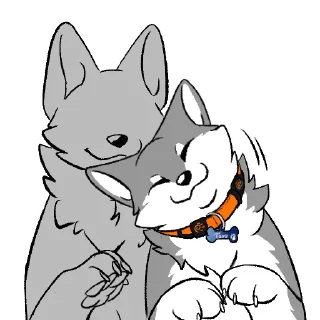 Sticker from 芋頭狗狗包