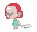 😪 emoji BLOOM - @yoursecretlover Telegram sticker 16 of 40