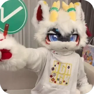🫥 emoji 白糖Stickers Telegram sticker 9 of 9