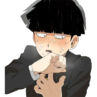 Sticker from Mob phycho @mangaenglish