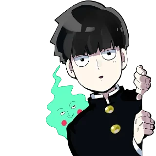 Sticker from Mob phycho @mangaenglish