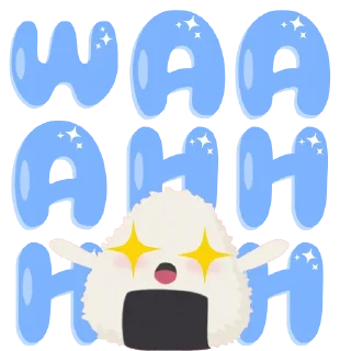 🤩 emoji 🍙 Telegram sticker 8 of 41