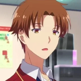 😯 emoji Kiyotaka Ayanokoji :: @Hanim1O Telegram sticker 21 of 120