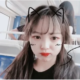 😕 emoji 萌妹都在: moe.art - 草莓果酱ox. Telegram sticker 19 of 120