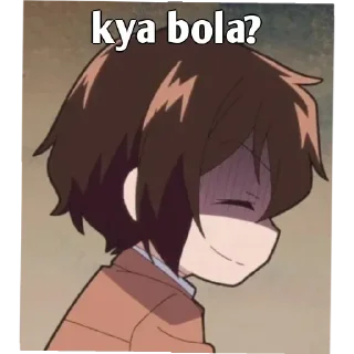 👌 emoji Dazai Telegram sticker 24 of 29