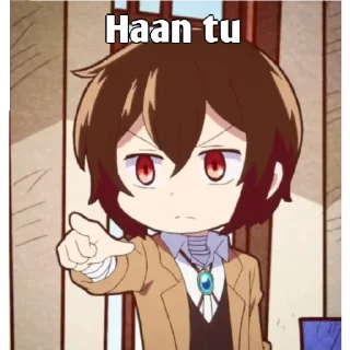 👌 emoji Dazai Telegram sticker 23 of 29