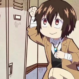 🎤 emoji ☆ Dazai Wan :: @LEVIOSAASTICKER Telegram sticker 7 of 50