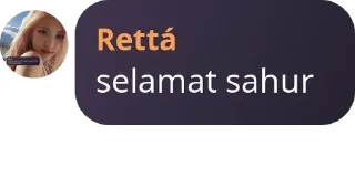 Sticker from tikel punya nya @rertha