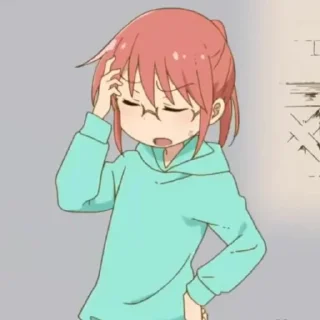 🌾 emoji Kobayashi @anime_stickerspack Telegram sticker 13 of 28