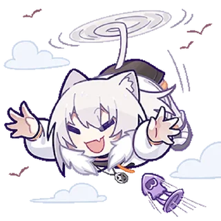 🥳 emoji 小新喵♡2 Telegram sticker 14 of 16