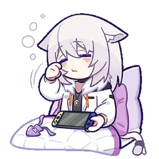 😴 emoji 小新喵♡2 Telegram sticker 11 of 16