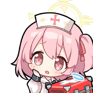 🥺 emoji ブルーアーカイブ/Blue Archive/碧蓝档案/蔚蓝档案/블루 아카이브 sticker包 @Uindobureka Telegram sticker 9 of 105