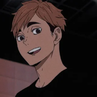 🏐 emoji Miya Atsumu by pinterest Telegram sticker 16 of 20