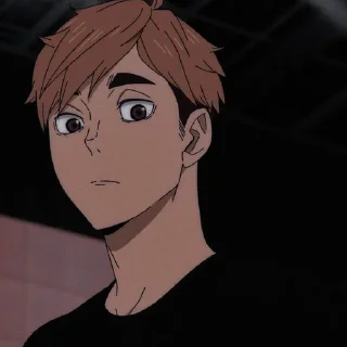 🏐 emoji Miya Atsumu by pinterest Telegram sticker 15 of 20