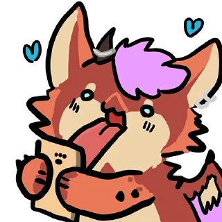 👅 emoji 丹波ㄋㄨㄚˋ Telegram sticker 17 of 48